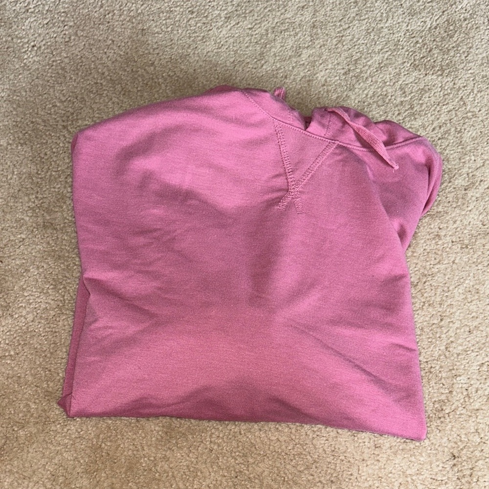 Pink Hooded Sweatshirt